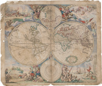 Danckerts, Justus: Nova Totius Terrarum Orbis tabula, ex officina F. de Wit.