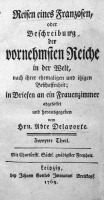 Delaporte, Joseph: Reisen eines Franzosen